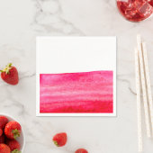 ルビーの赤い水色 スタンダードカクテルナプキン (インサイチュ)