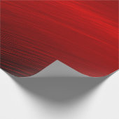 ルビーの赤い紙ビジネスの輝き ラッピングペーパー (角)