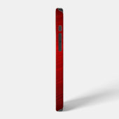 ルビーの赤い紙ビジネスの輝き iPhoneケース (左側面)