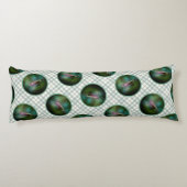 ルビーを使ったハミングバードオリジナル写真 ボディピロー (裏面)