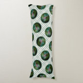 ルビーを使ったハミングバードオリジナル写真 ボディピロー (正面縦)