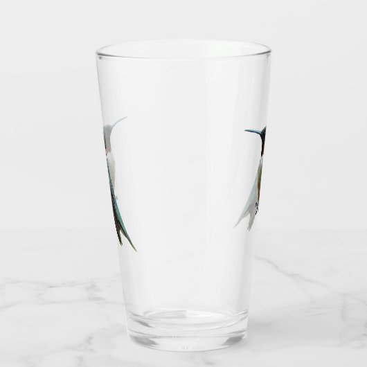 ルビーを使ったハミングバード撮影 タンブラーグラス (右)