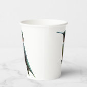 ルビーを使ったハミングバード撮影 紙コップ (右)