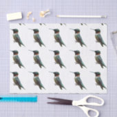 ルビーを使ったハミングバード撮影 薄葉紙 (クラフト)