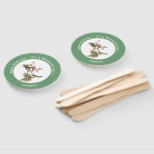 ルビーを使ったハミングバード、誕生日またはその他のパーティー ハンドファン (組立なし)