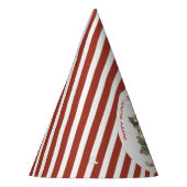 ルビーを使ったハミングバード、誕生日またはその他のパーティー パーティーハット (左)