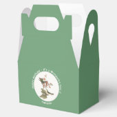 ルビーを使ったハミングバード、誕生日またはその他のパーティー フェイバーボックス (オープン)