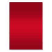 ルビーエレガントレッド&シルバーグリッター結婚ズ テーブルナンバー (裏面)