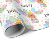 ルビーカバリヤキングチャールズスパニエル犬誕生日 ラッピングペーパー (ロールコーナー)