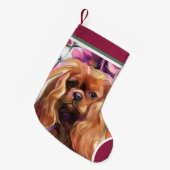 ルビーカヴァリエクリスマス装飾品|ストッキング スモールクリスマスストッキング (正面 (吊り時))