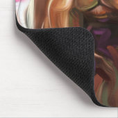 ルビーカヴァリエードッグアートマウスパッド マウスパッド (コーナー)