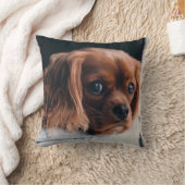 ルビーキャリバリーキングチャールズスパニエル犬ドッグ クッション (ブランケット)