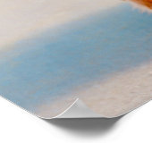 ルビーキャリバリーキングチャールズスパニエル犬ドッグ ポスター (角)