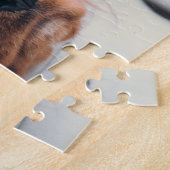 ルビーキャリバリーキングチャールズスパニエル犬パピードッグ ジグソーパズル (側面)