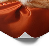 ルビーキャリバリーキングチャールズスパニエル犬 ポスター (角)