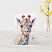 ルビーキリン カード (黄色い花)