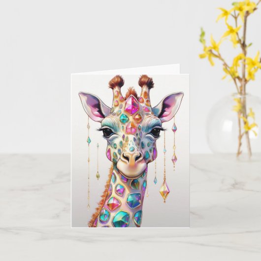 ルビーキリン カード (黄色い花)