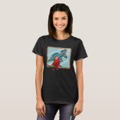ルビーコンゴウインコのParrot & Rex Reflection I Tシャツ (正面フル)