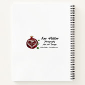 ルビーザクロハートレッドバードハムザ ノートブック (裏面)