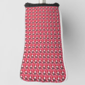 ルビージェムストーンピンク ゴルフヘッドカバー (回転90)