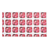 ルビージェムストーンピンク 枕カバー (裏面-左)