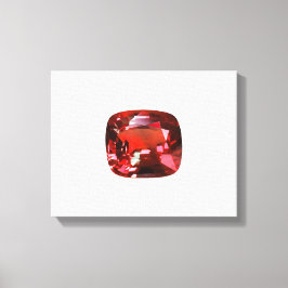 ルビージェムストーンレッド キャンバスプリント