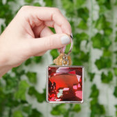 ルビージェムストーンレッド キーホルダー (手)