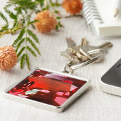 ルビージェムストーンレッド キーホルダー (側面)