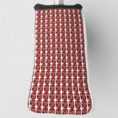 ルビージェムストーンレッド ゴルフヘッドカバー (回転90)