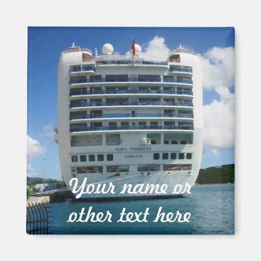 ルビースターンカスタムマグネット マグネット (正面)