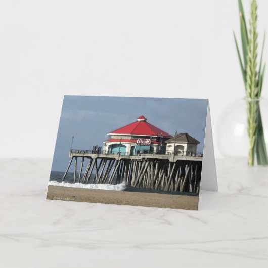 ルビーズダイナーハンティントンビーチピア カード (正面)