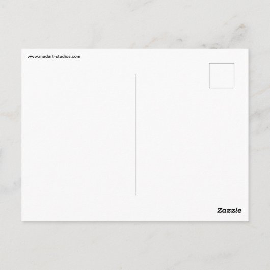 ルビービーチオリンピック国立公園旅行はがき ポストカード (裏面)