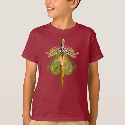 ルビーフレイムドラゴンシギル Tシャツ (正面)