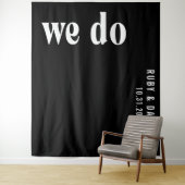 ルビーブラックモダン結婚ズ タペストリー (インサイチュ)