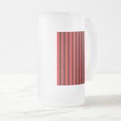 ルビーブラック フロストグラスビールジョッキ (正面右)