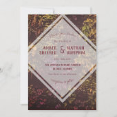 ルビープラントウォール結婚式招待状 招待状 (正面)