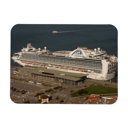 ルビープリンセスクルーズ, SFマグネット マグネット (横)