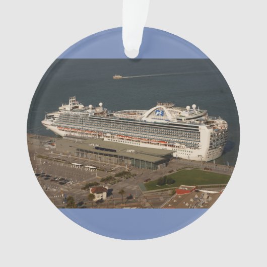 ルビープリンセスクルーズSFオーナメント オーナメント (正面)