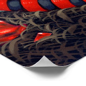 ルビームーンアートプリントルビードラゴンドラゴンフェアリー ポスター (角)