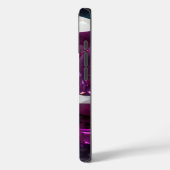 ルビーラディエンス抽象芸術マゼンタホットピンククリスタル Case-Mate iPhoneケース (裏面 / 左)