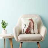 ルビーランナーレオパード クッション (椅子)