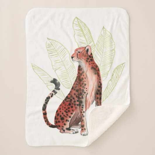ルビーランナーレオパード シェルパブランケット (正面)