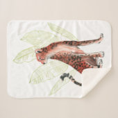 ルビーランナーレオパード シェルパブランケット (正面(横))