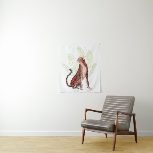 ルビーランナーレオパード タペストリー (インサイチュ)