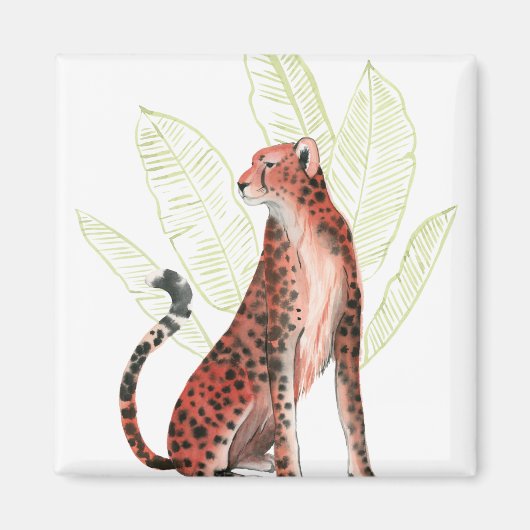 ルビーランナーレオパード マグネット (正面)