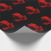 ルビーレッドシャム戦闘魚 ラッピングペーパー (角)