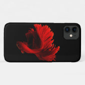 ルビーレッドシャム戦闘魚 Case-Mate iPhoneケース (裏面(横))