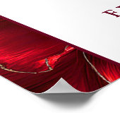 ルビーレッドフローラ40周年記念ウェルカムサイン ポスター (角)