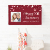 ルビーレッドモダンスターズ40周年記念写真 横断幕 (インサイチュ)