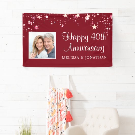 ルビーレッドモダンスターズ40周年記念写真 横断幕 (インサイチュ)